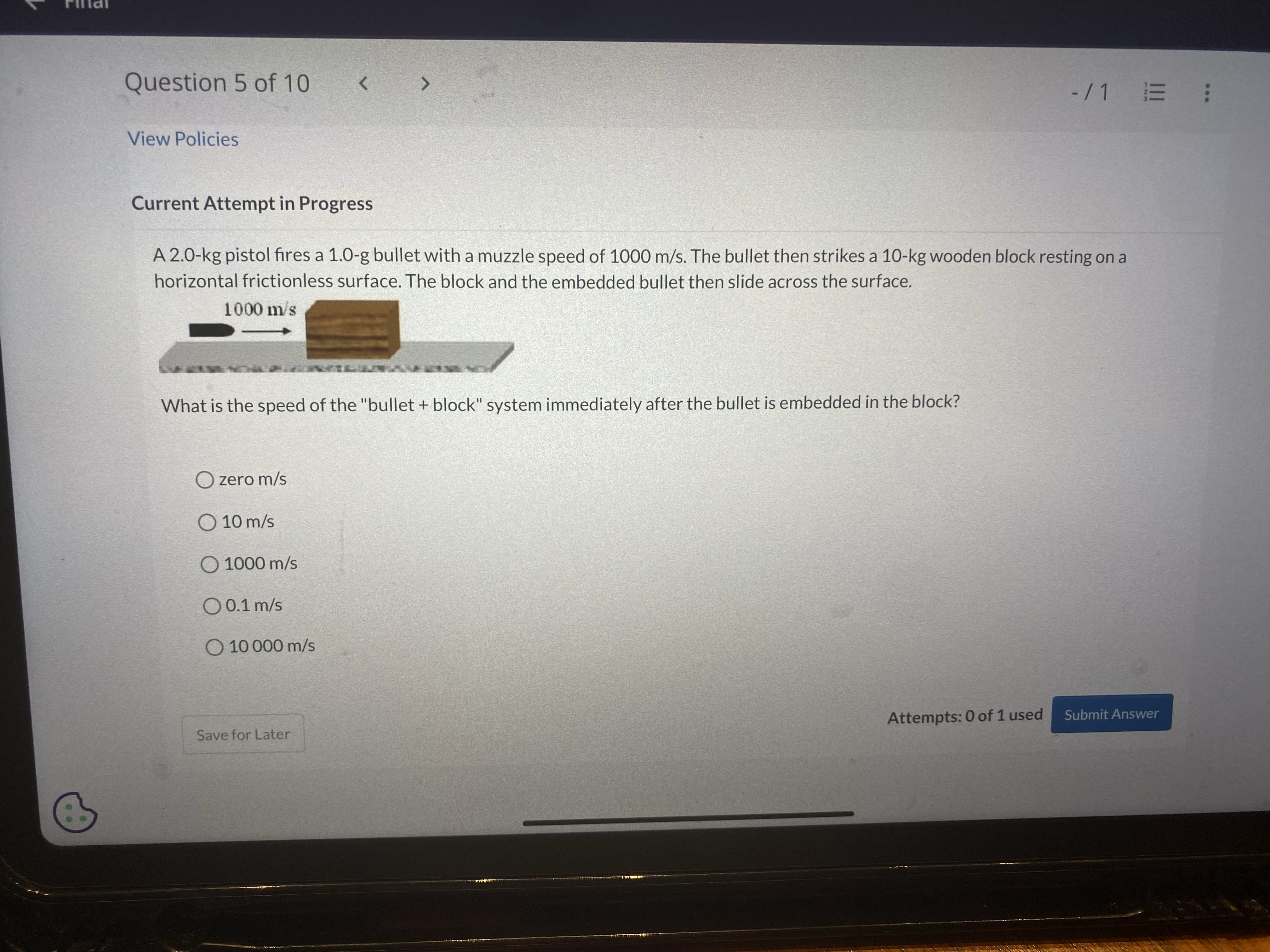 used Submit AnswerRent Attempt in Progress The Earth takes slightly less than