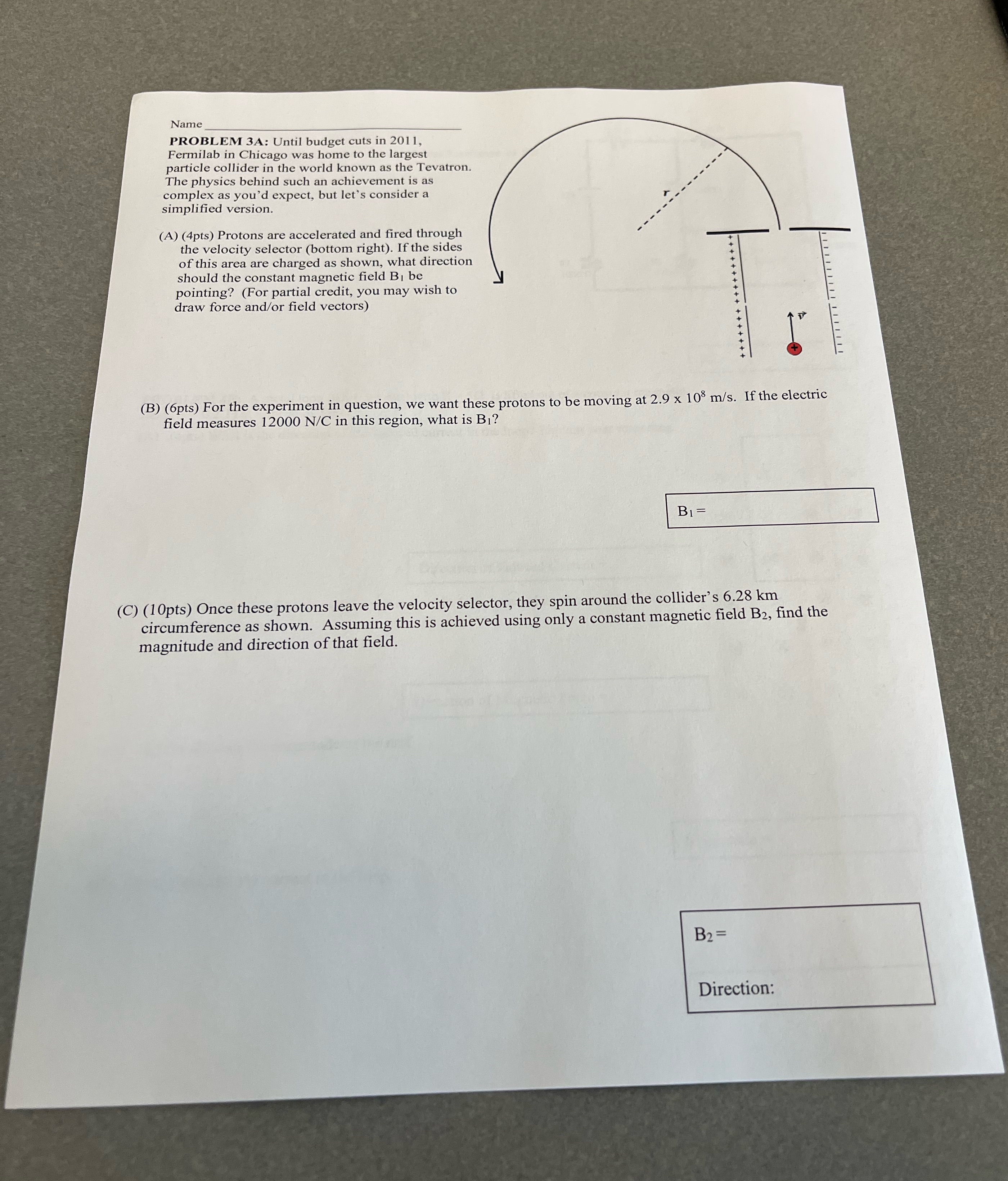 Please answer the whole page Name PROBLEM 3A: Until budget cuts in