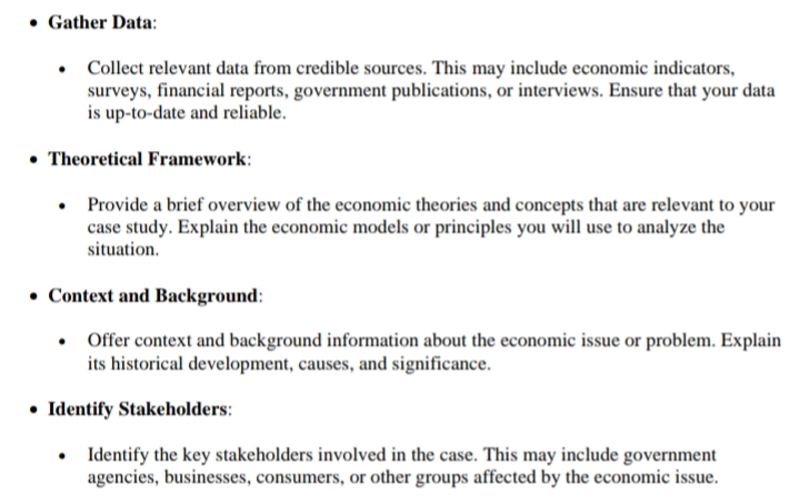 Make this content for my case study . Gather Data: . Collect