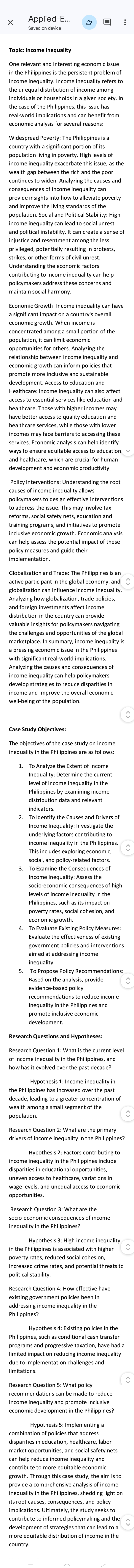 relevant data from credible sources. This may include economic indicators, surveys, financial