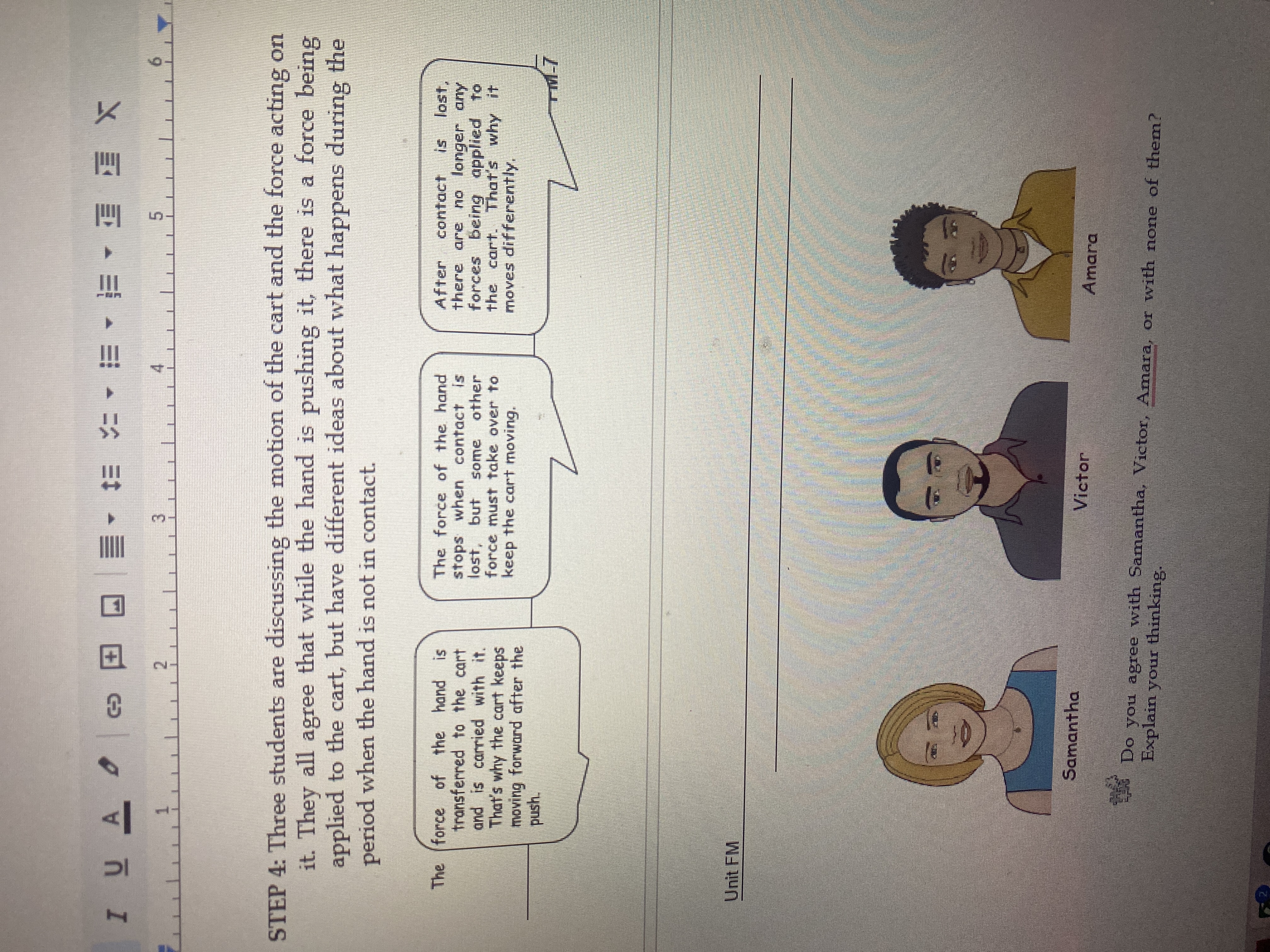 IUAD C + ME . HE X 5 STEP 4: Three