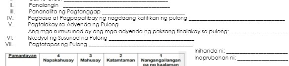 Pardongin Fananaitc ng at Fagpcpattbay ng katitikan so Adyerdc ng moa sumusunod