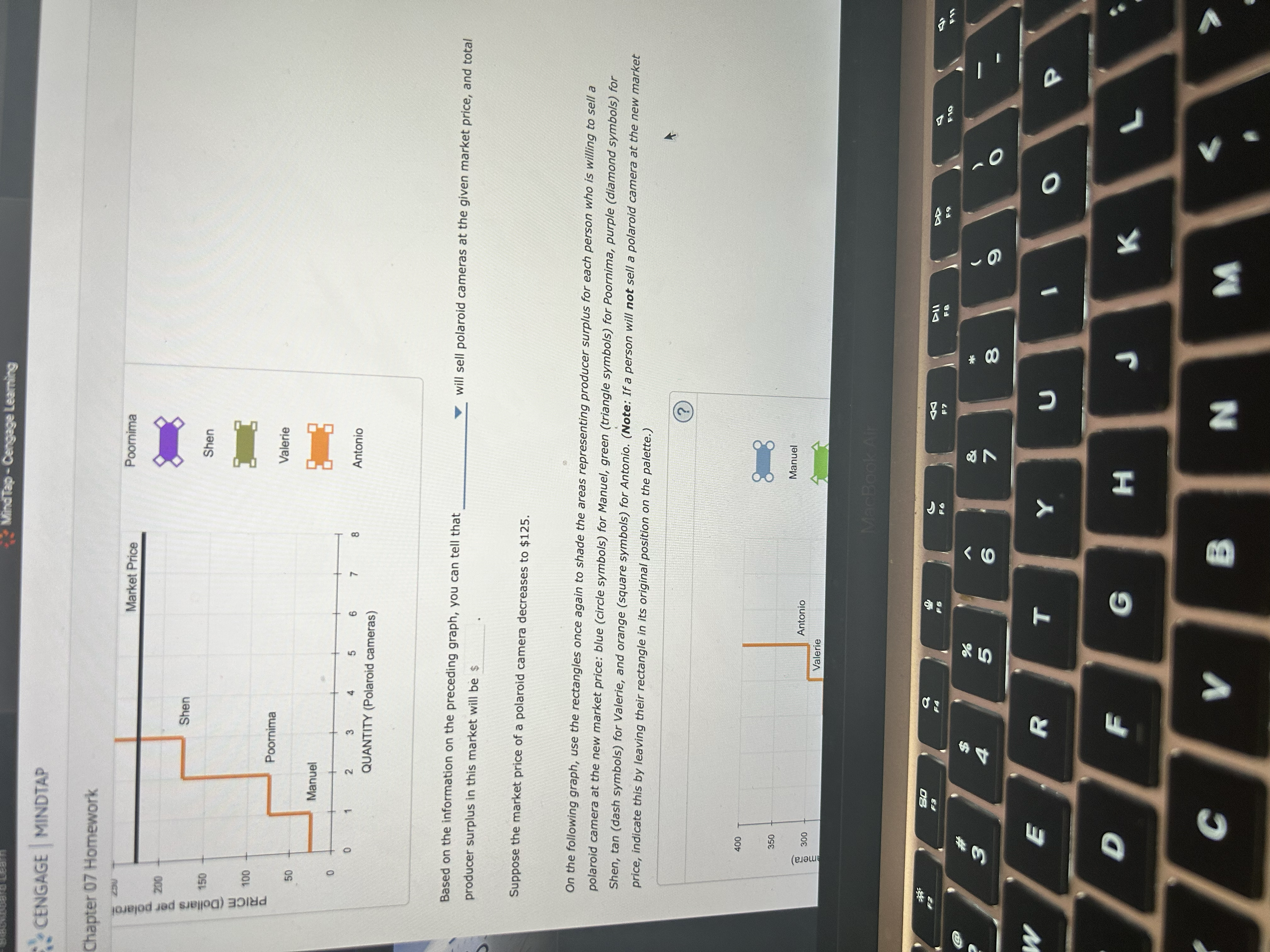2.6 / 4 5. Producer surplus for a group of sellers The