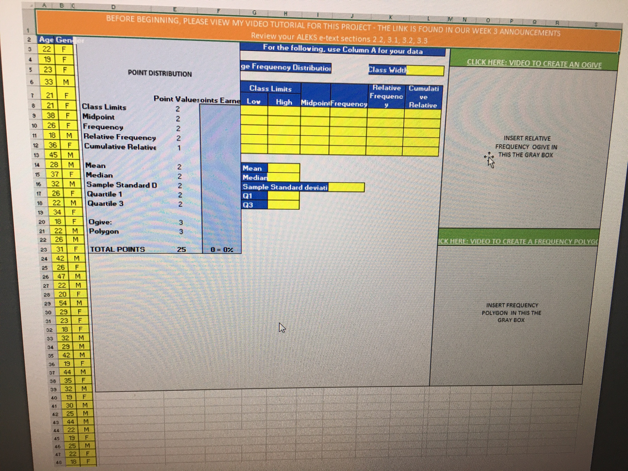  5 0 D BEFORE BEGINNING, PLEASE VIEW MY VIDEO TUTORIAL FOR