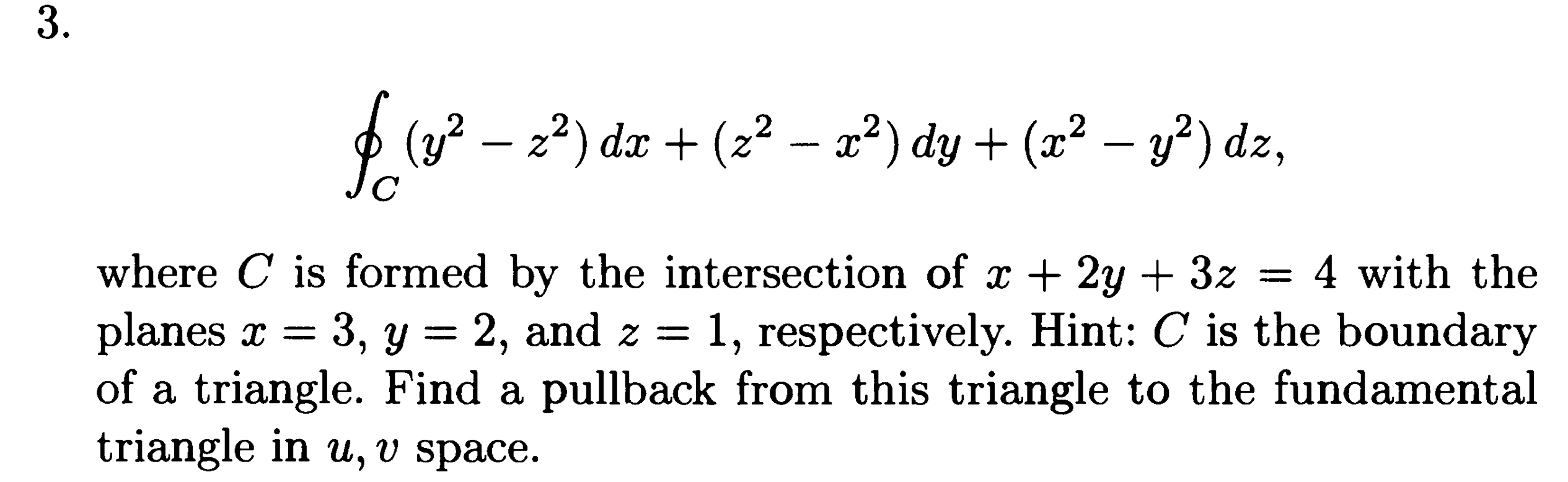 through 4. In each case, determine the direction in which we need