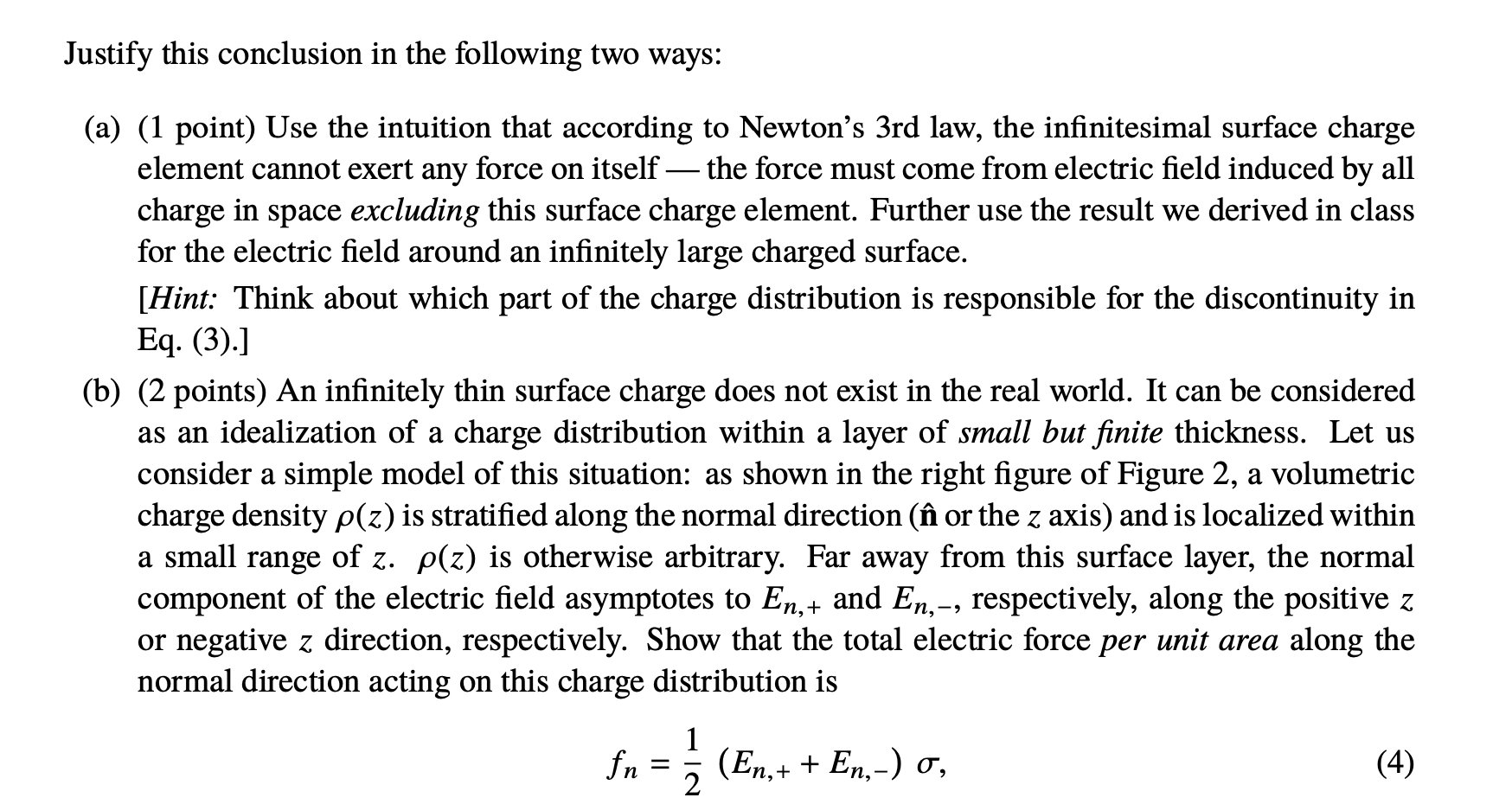 of a smooth thin surface, where ii is the local unit vector