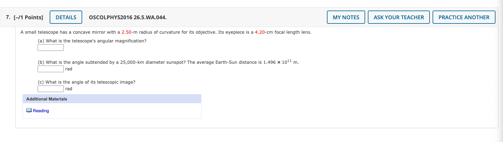 microscope in that the object distance for the objective is so much