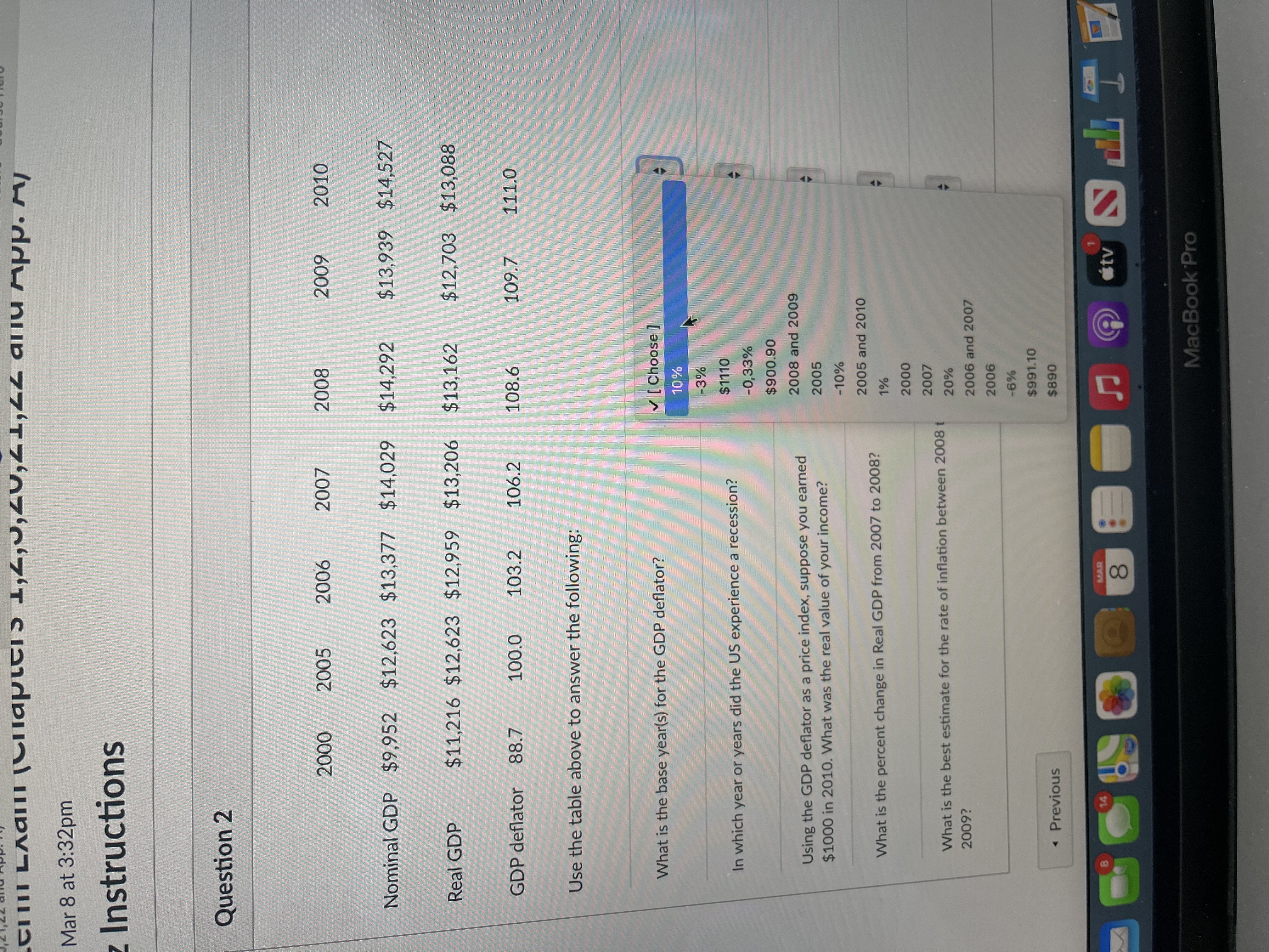 2009 2010 Nominal GDP $9,952 $12,623 $13,377 $14,029 $14,292 $13,939 $14,527 Real