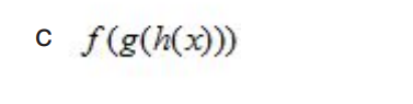 h(x) = (1: +2)3 , simplify each of the following functions and