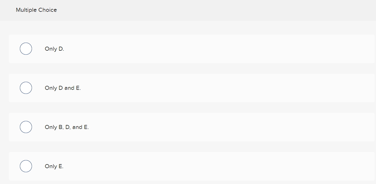 Alternative Alternative $ F, % A B C D E A 25,000