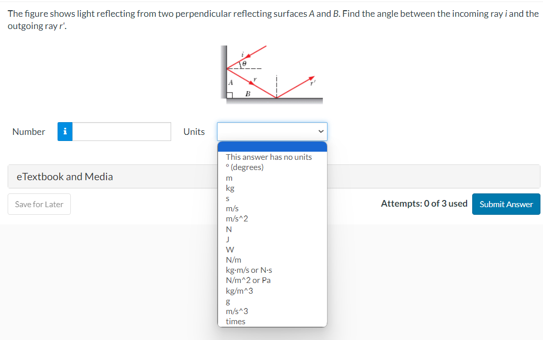 the top with an unknown liquid, observer O, with eyes level with