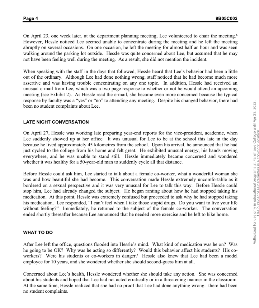 between the union and management were amicable, although 10 years earlier, college