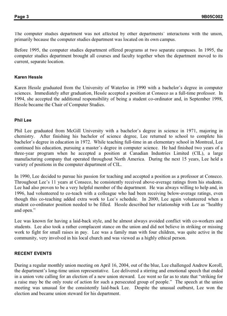 human resources (HR) department was responsible for a variety of administrative work