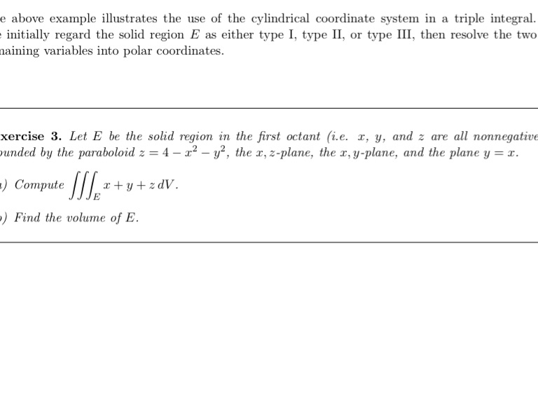 Please solve using polar coordinates ASAP e above example illustrates the use