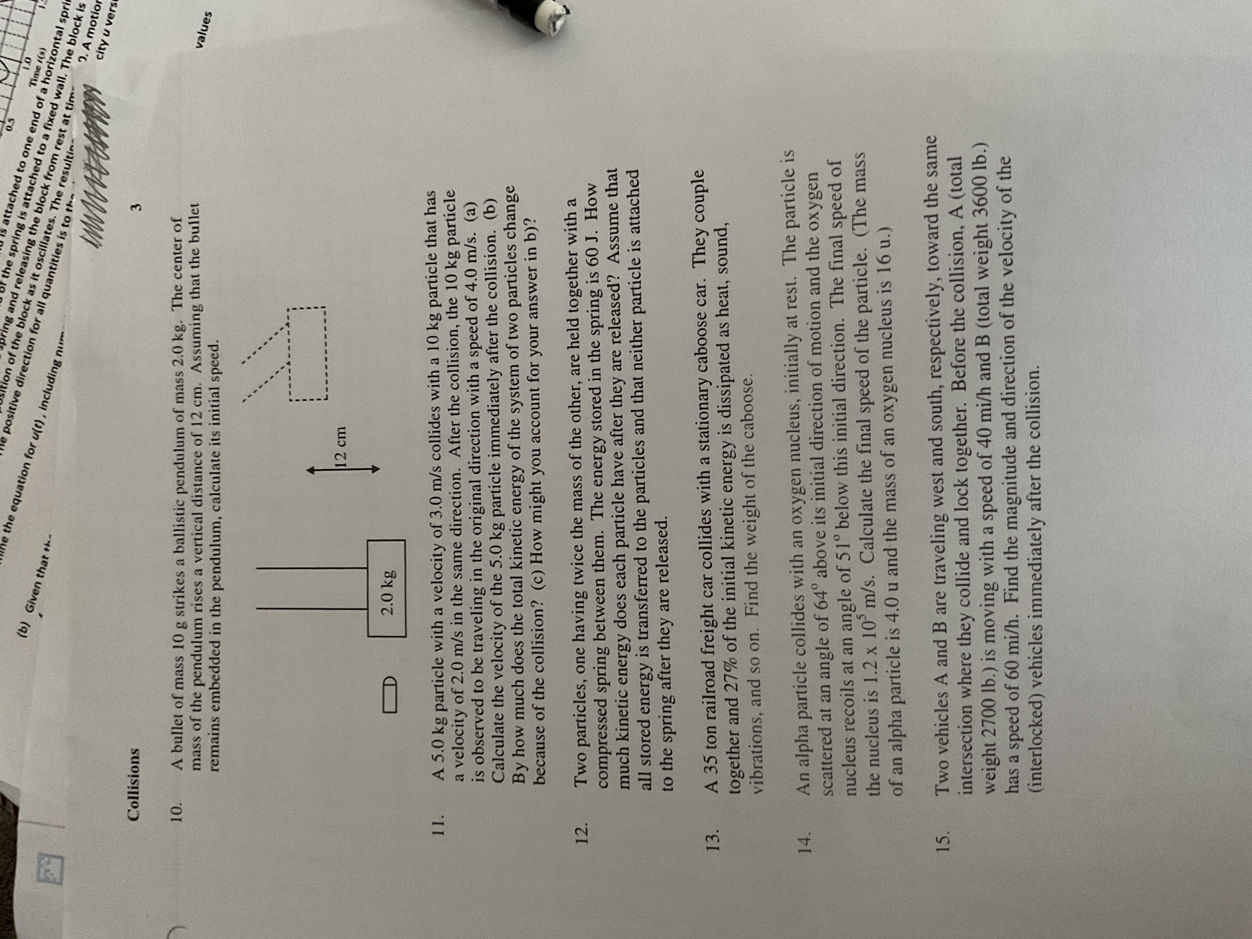 (b) Given that the he the equation for u(t) , including