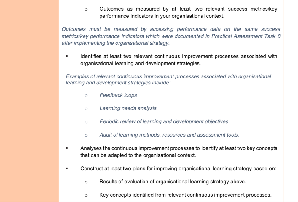 Data used to evaluate performance a. b. C. Add more rows as