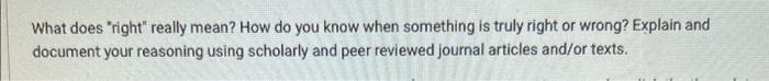and peer reviewed journal articles and/or texts. Please review the Discussion Assignment