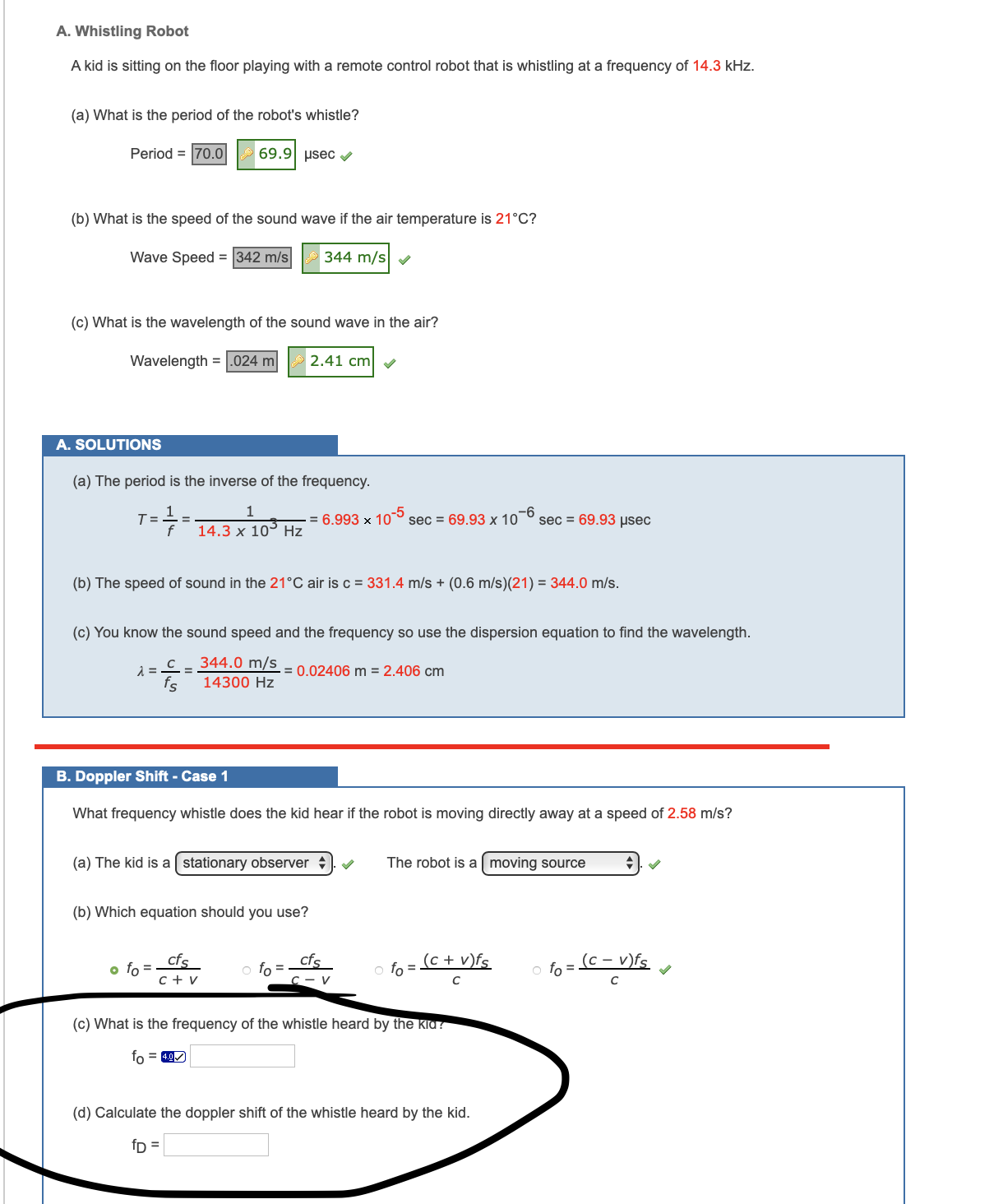 Please help solve all blanks circled. all info needed is provided to