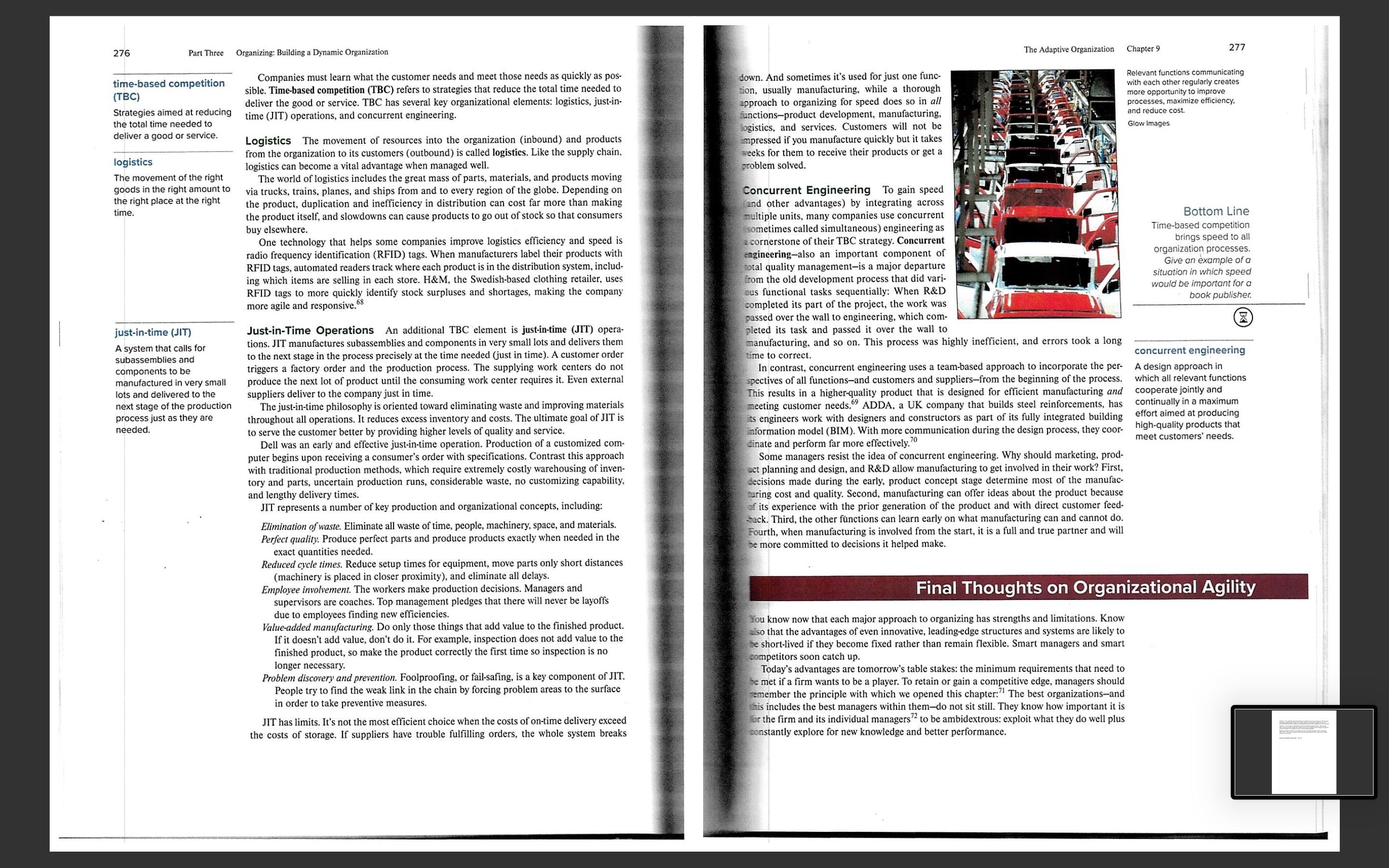 What about the decentralized organizational structure? If a company changes to a