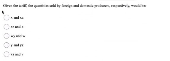 would result in a shortage of real output of ac a surplus