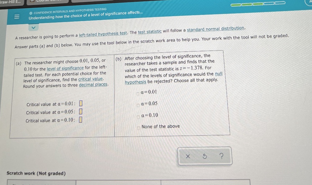 raw-Hill E... O CONFIDENCE INTERVALS AND HYPOTHESIS TESTING E Understanding how