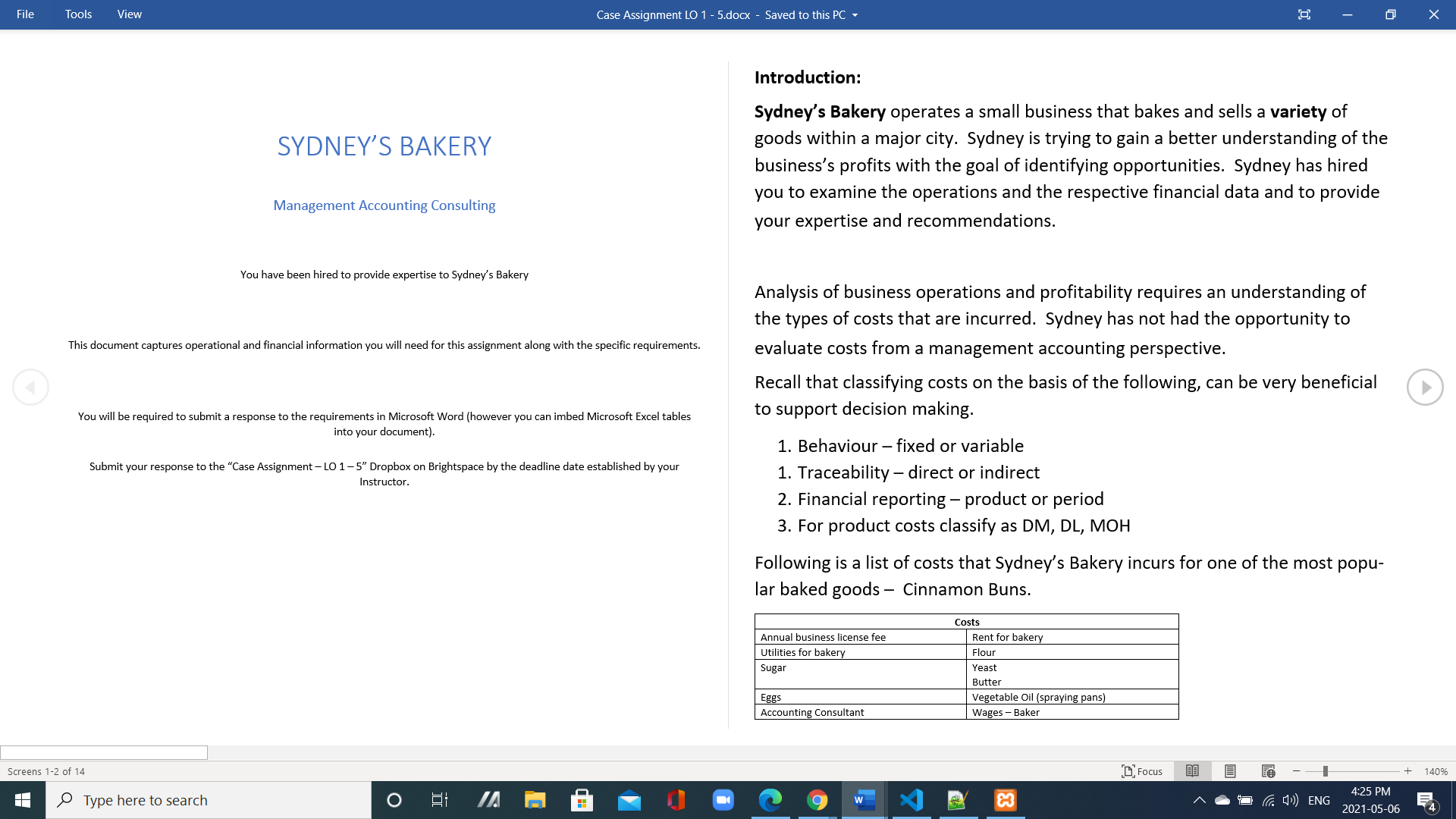 The requirements 4, 5 and 6 only needed File Tools View Case