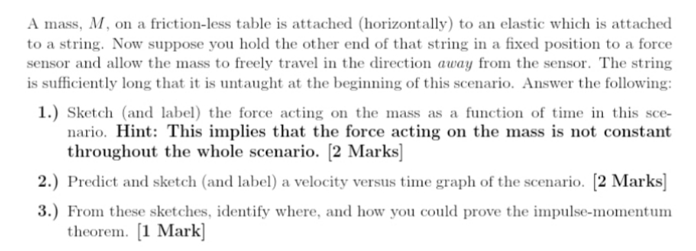 Hi, can you please help me on the physics impulse momentum problem?