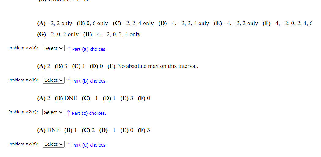 all values of x for which the function is not continuous. (b)