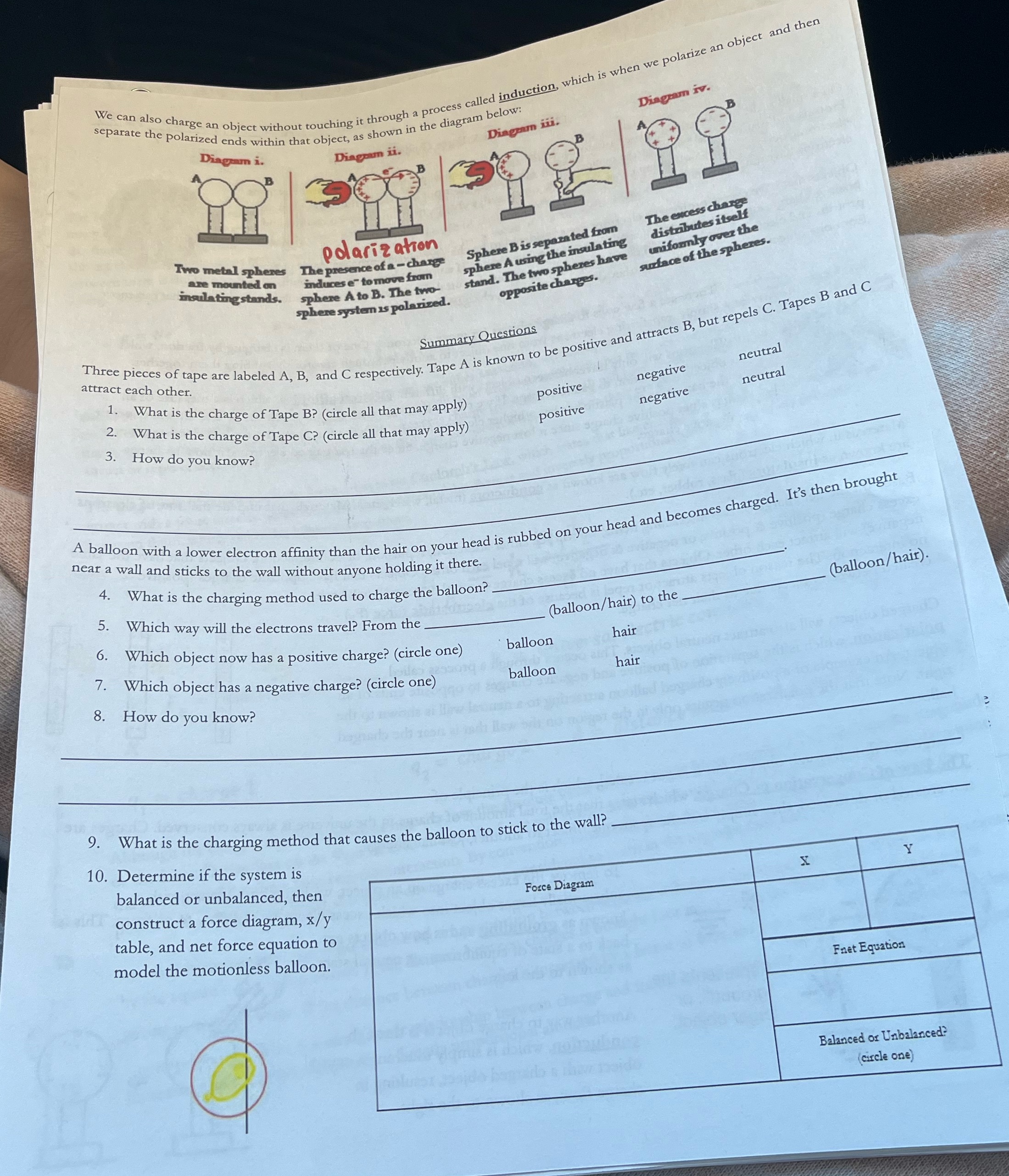  We can also charge an object without touching it through a