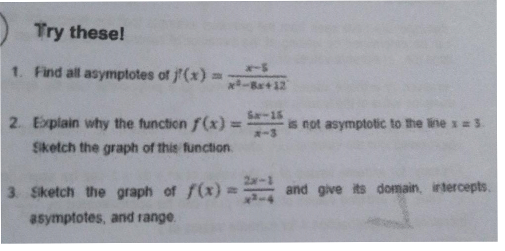 for x: 3. Solve for x. 4. Solve for x: 5. Solve