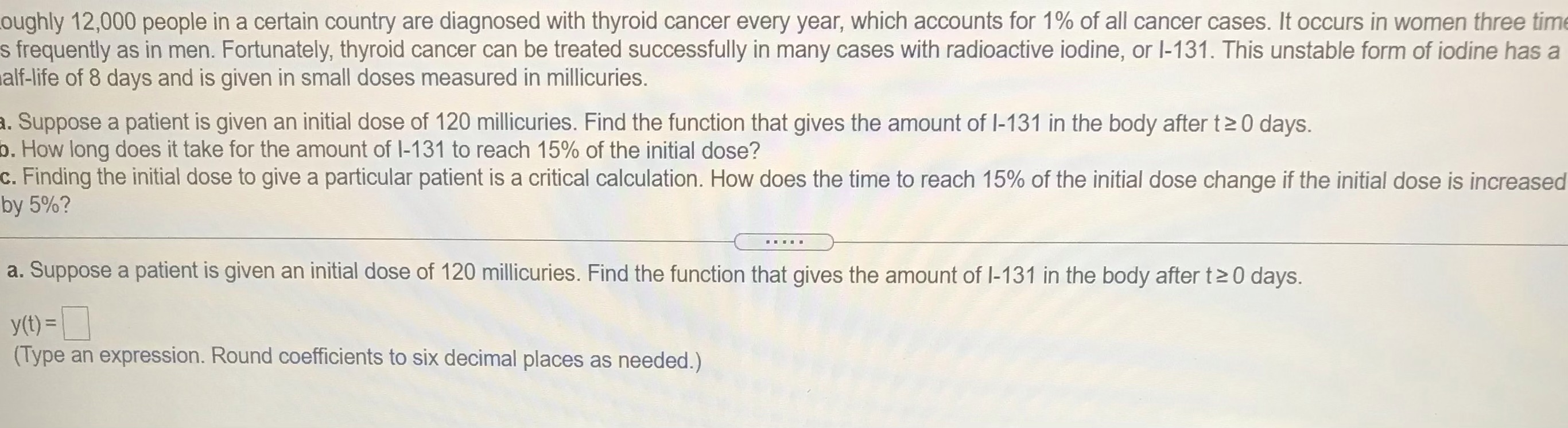 Can someone please explain it to me ASAP??!! This is exponential model!