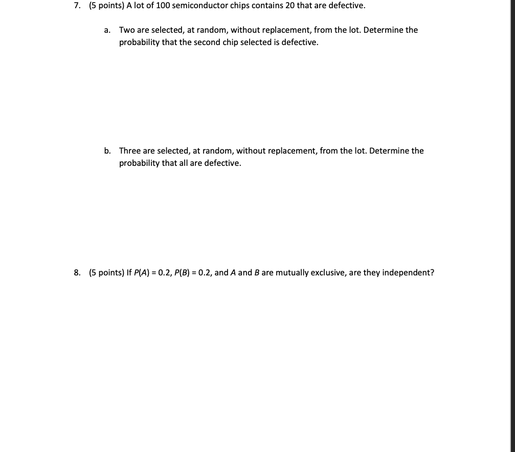 measured by an optical inspection of a sample. 2. (5 points) Disks