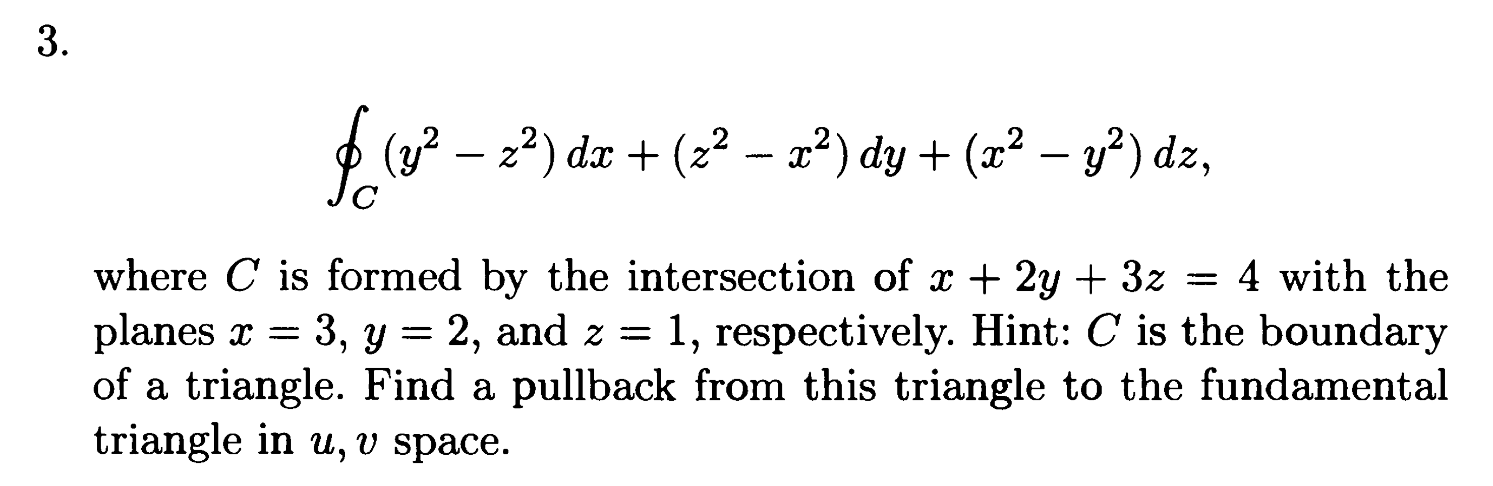 through 4. In each case, determine the direction in which we need