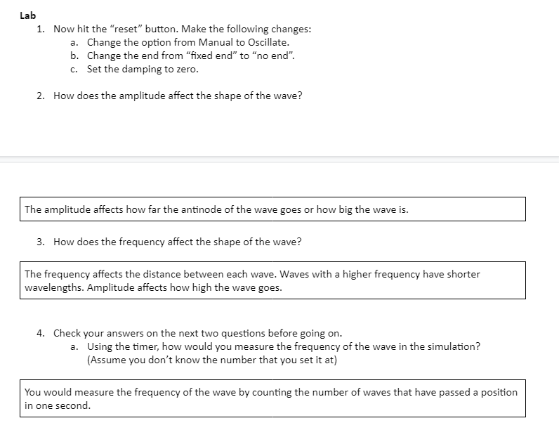 the lab was, it is all under the first two images. Wave