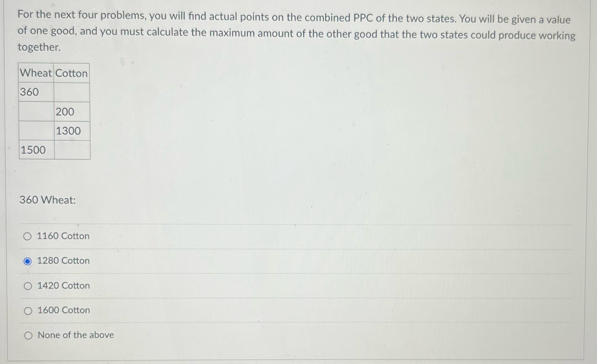 For the next four problems, you will find actual points on