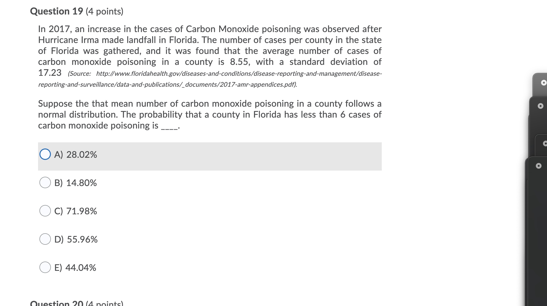 is that the researchers do not know if participants are in the