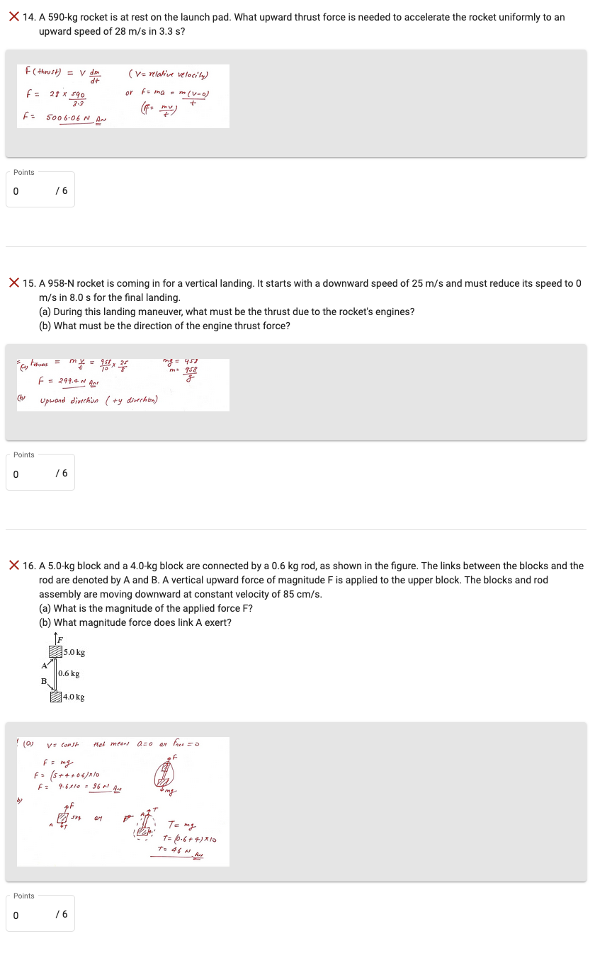 I got these wrong here are the comments "#14 and #15 You