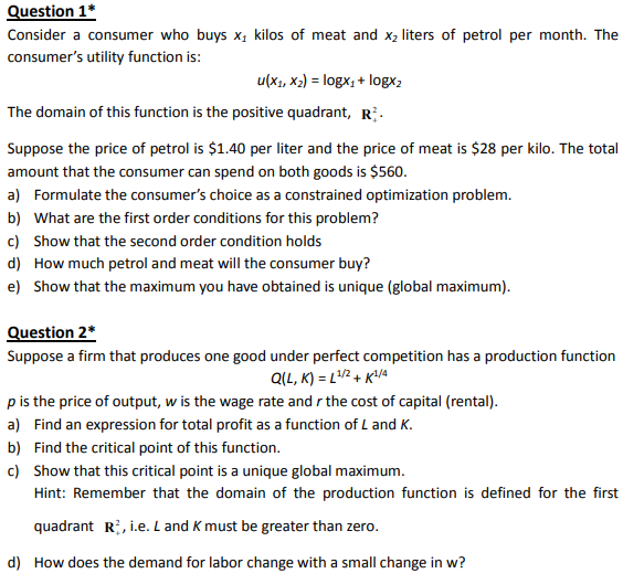 Hello, I need some assistance with the following optimisation problems. These problems