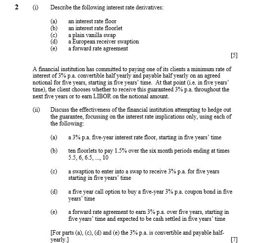 binomial tree. (1) Define the Radon-Nikodym derivative of @ with respect to