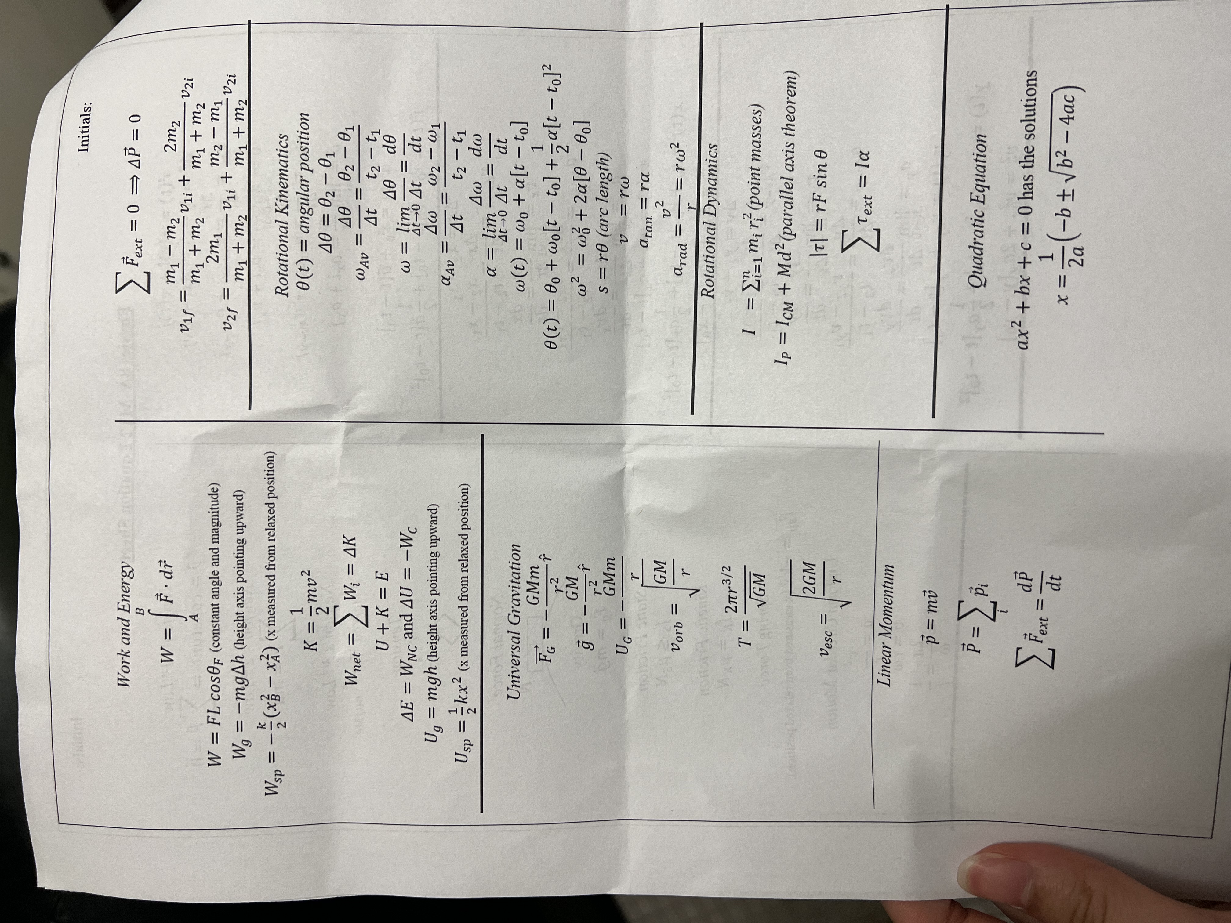 assume that the entire track is frictionless all the way through the