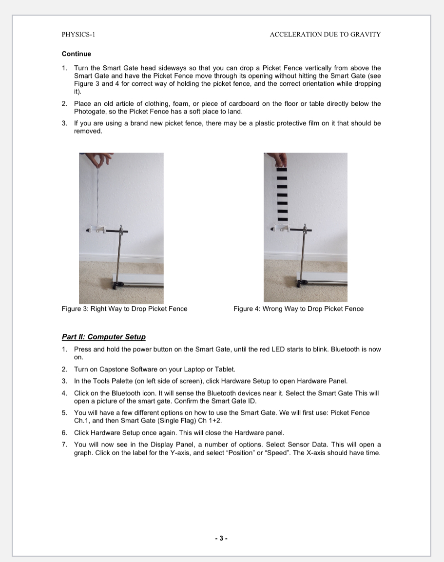'g' found by using Gate double beam X-T Graph V-T Graph a-7