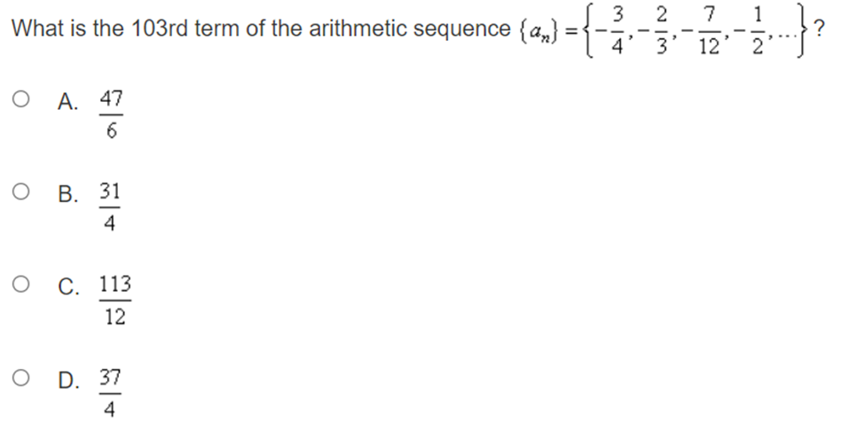 explicitly by the formula a,, = 14-3x ? O A. -3, 0,