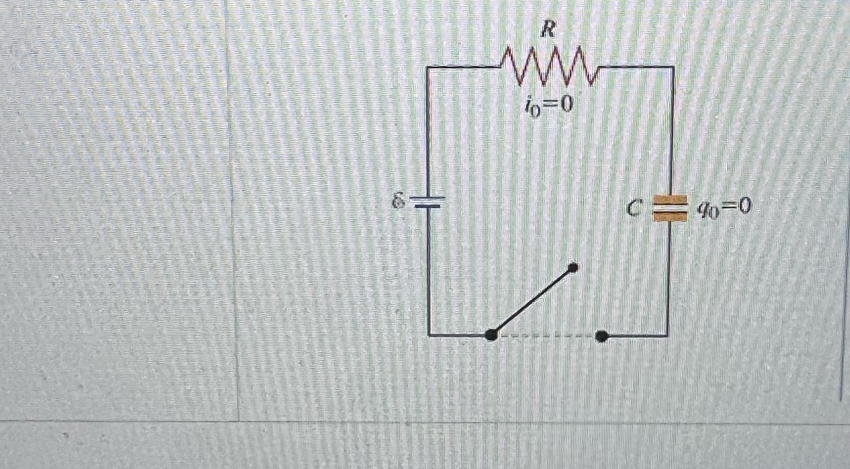 the capacitor? Learning Goal: To understand the dynamics of a series R-C