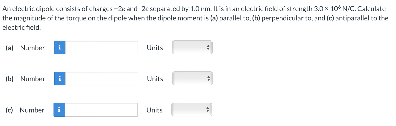 in an electric eld E : Ai l B3, Where A and