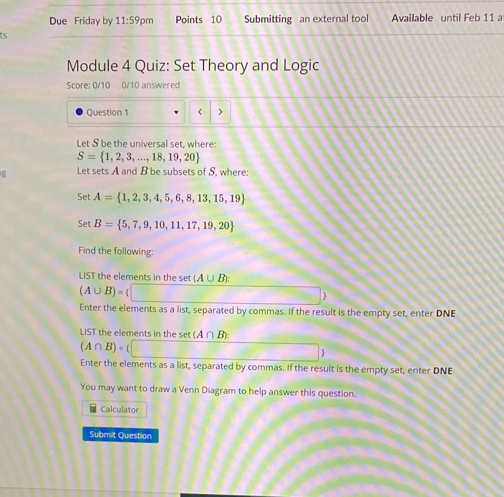 Held needed asap Available until Feb 11 a Due Friday by 11:59pm