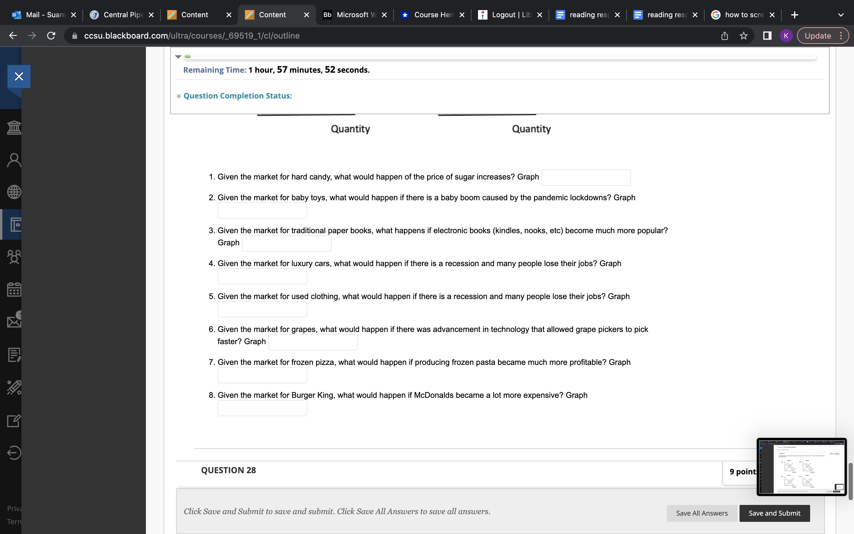 X Eb Microsoft X '1 Course H: X LogoutlL x 5 reading