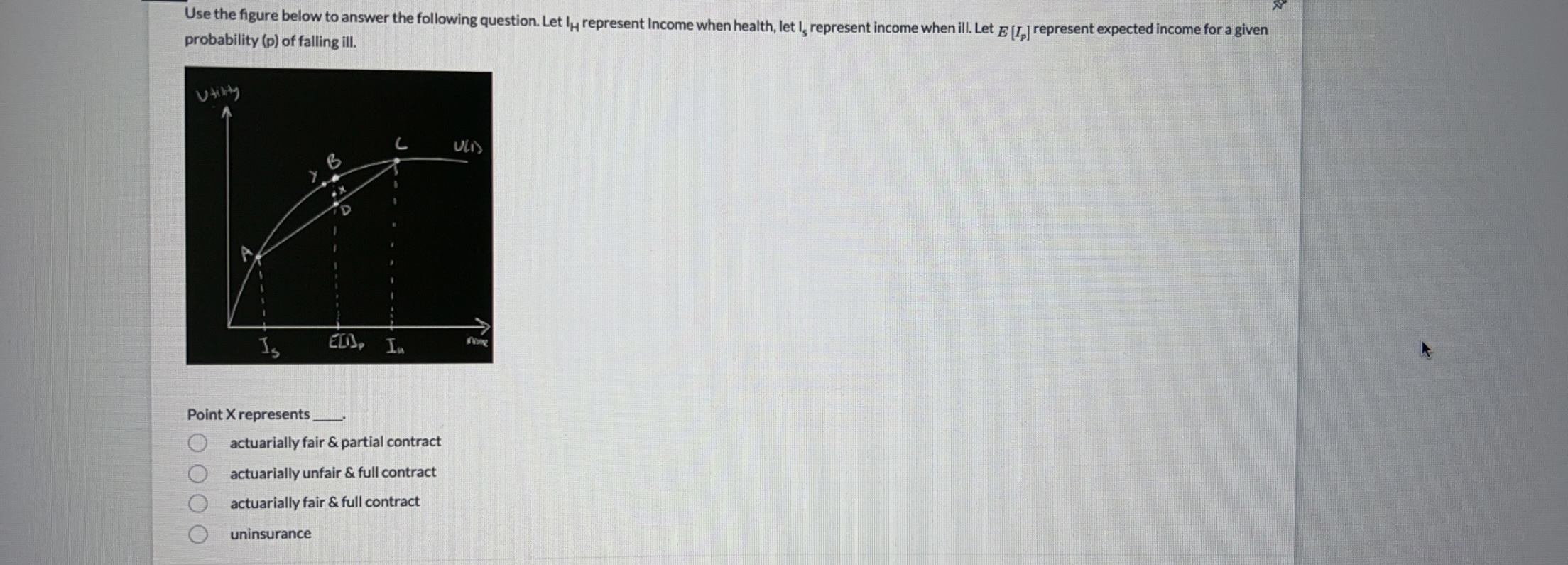  Use the figure below to answer the following question. Let IH