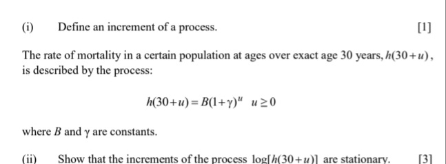 Write down the return equation for this two-factor model, defining alladditional notation