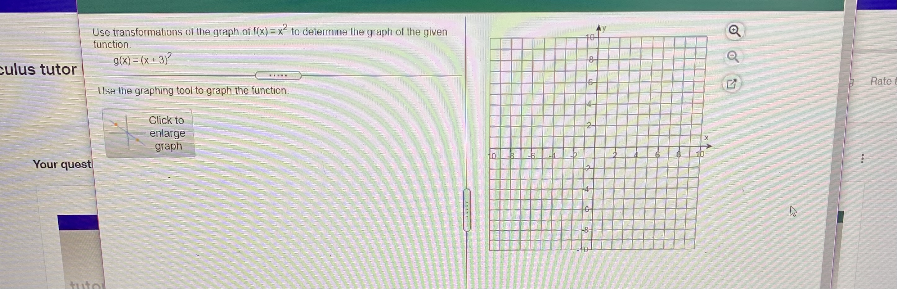y is not a function of xPlot the point ( - 3,