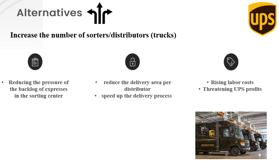 not be delivered on time ' Store locations are not evenly distributed